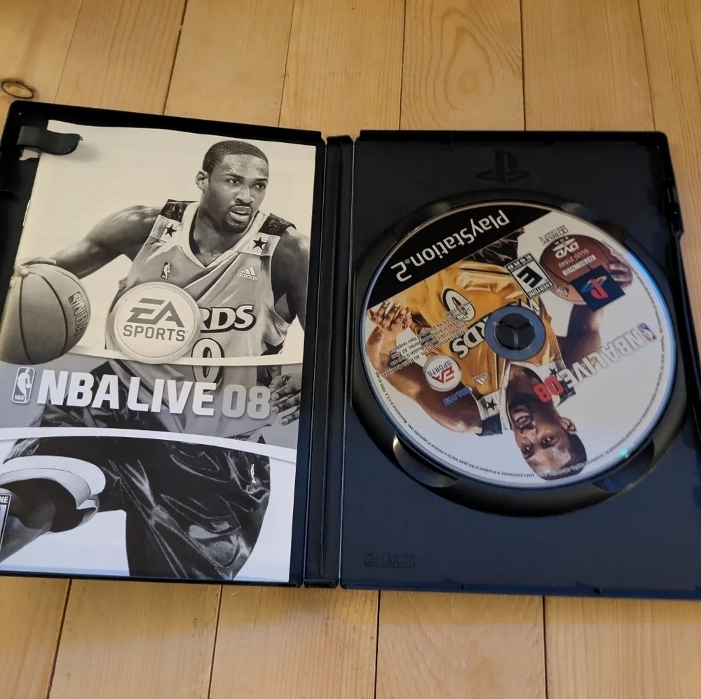 NBA Live 08 for PlayStation 2 - Black Game Used